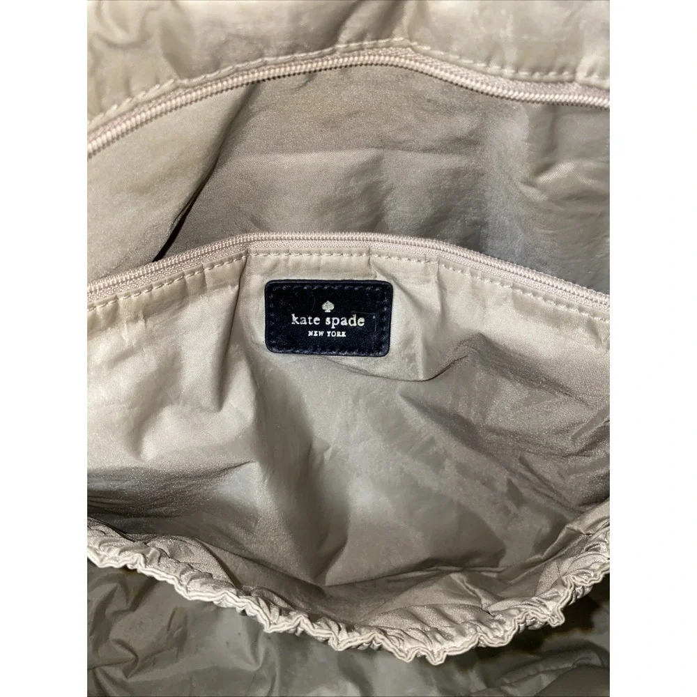 Kate Spade Black Nylon Shoulder Bag Large Purse Diaper Bag
